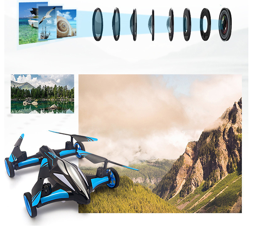 Remote Control Quadcopter HD Aerial Stunt Drone