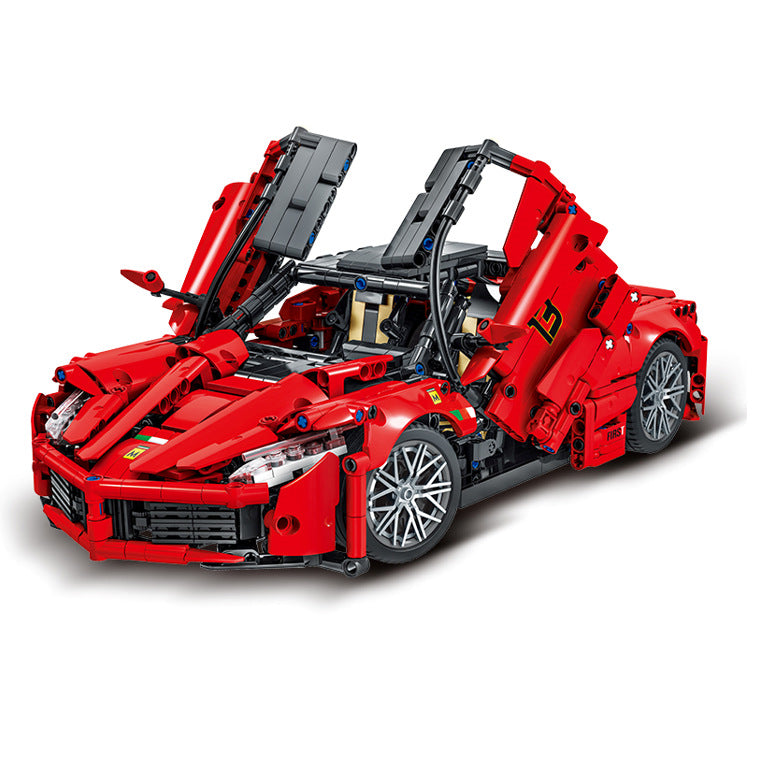 Technical Building Blocks Sports Car