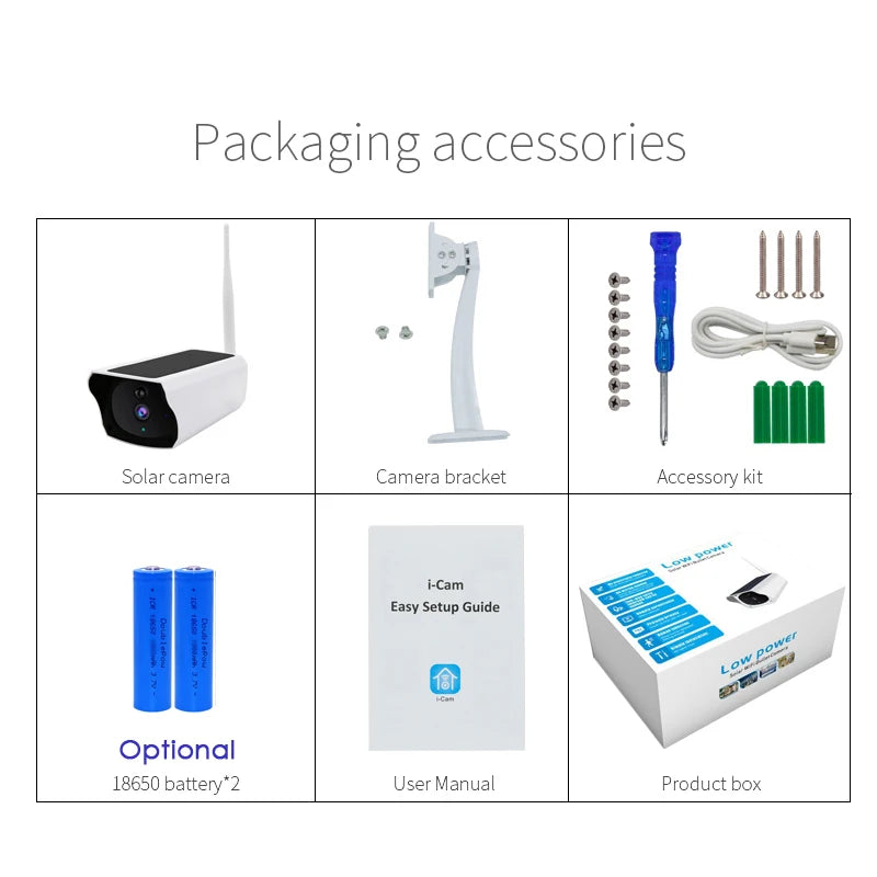 1080P IP Wireless Solar Camera