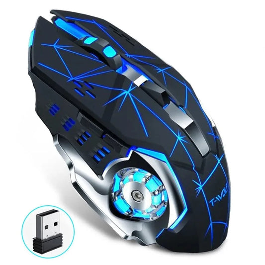 Breathing Wireless Gaming Mouse