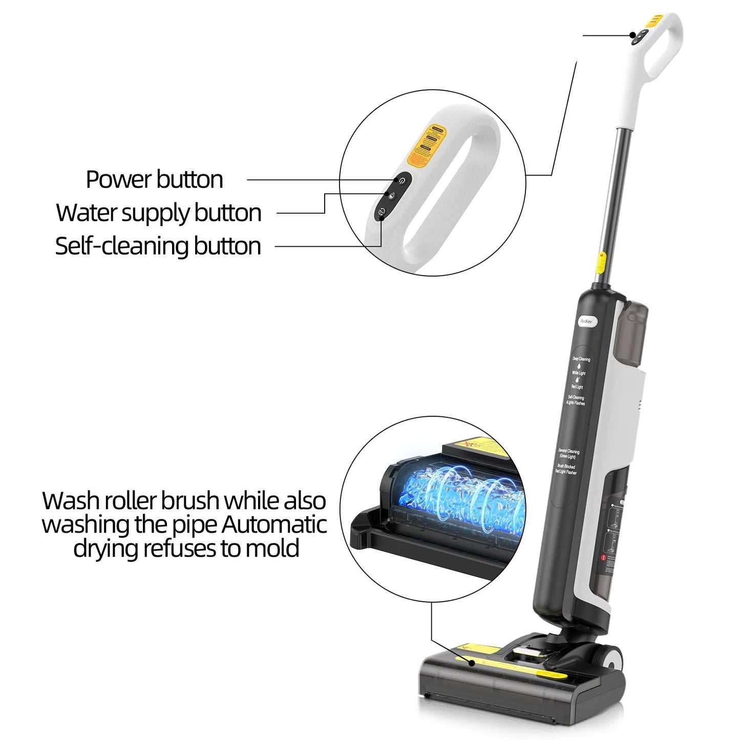 Wireless Handheld Floor Cleaner