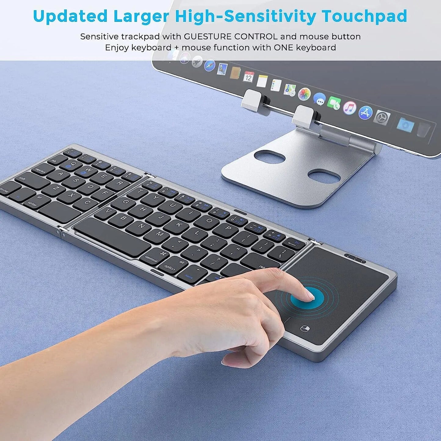 Foldable Bluetooth Keyboard for Steam Deck