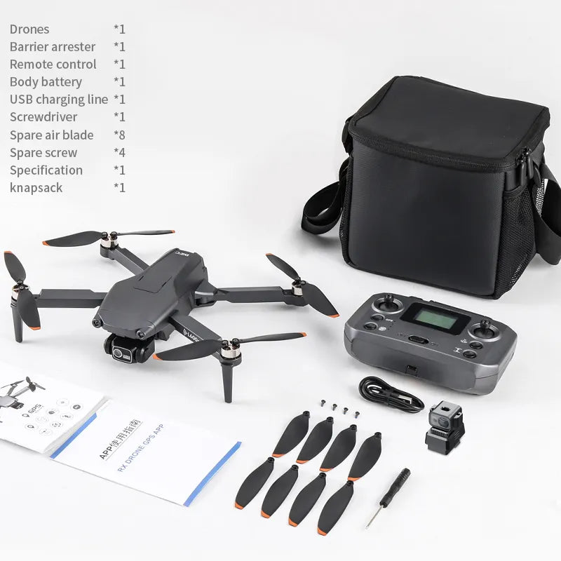 L600 Pro GPS Drone 4k Professional HD Dual Camera