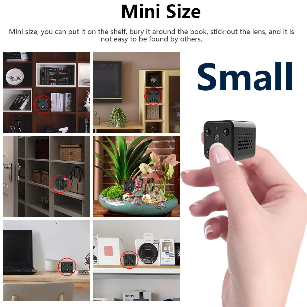 5MP 4G PIR Motion Detection Mini Camera