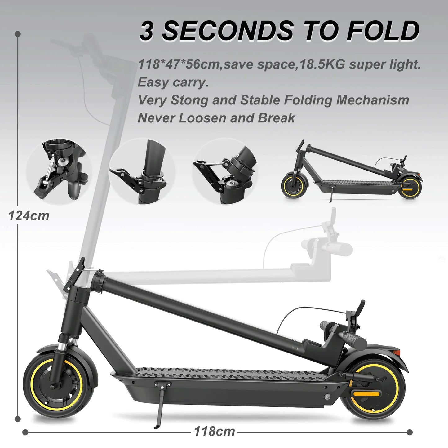 2 wheel Foldable Electric scooter