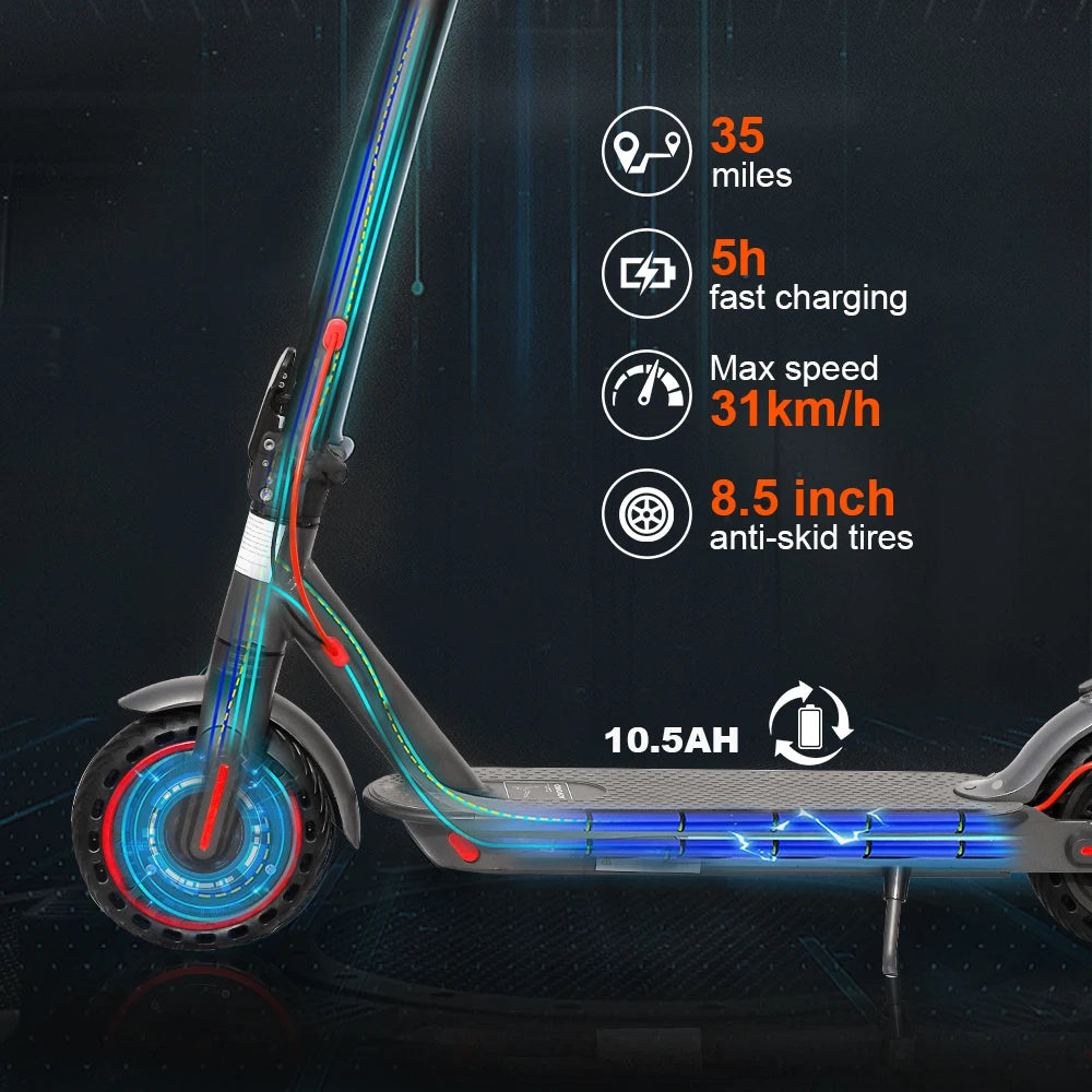 350W 31km/h APP Smart Electric Scooter