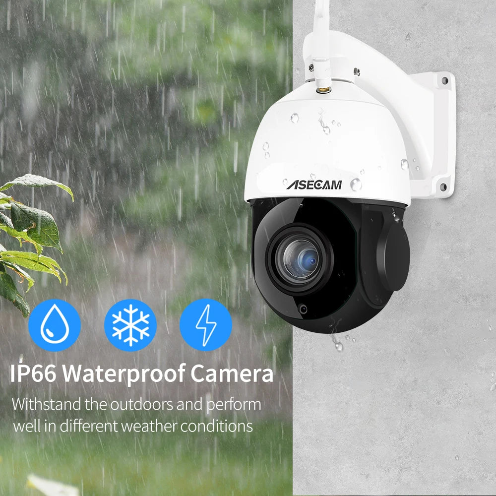 8MP 4K PTZ IP Surveillance Camera