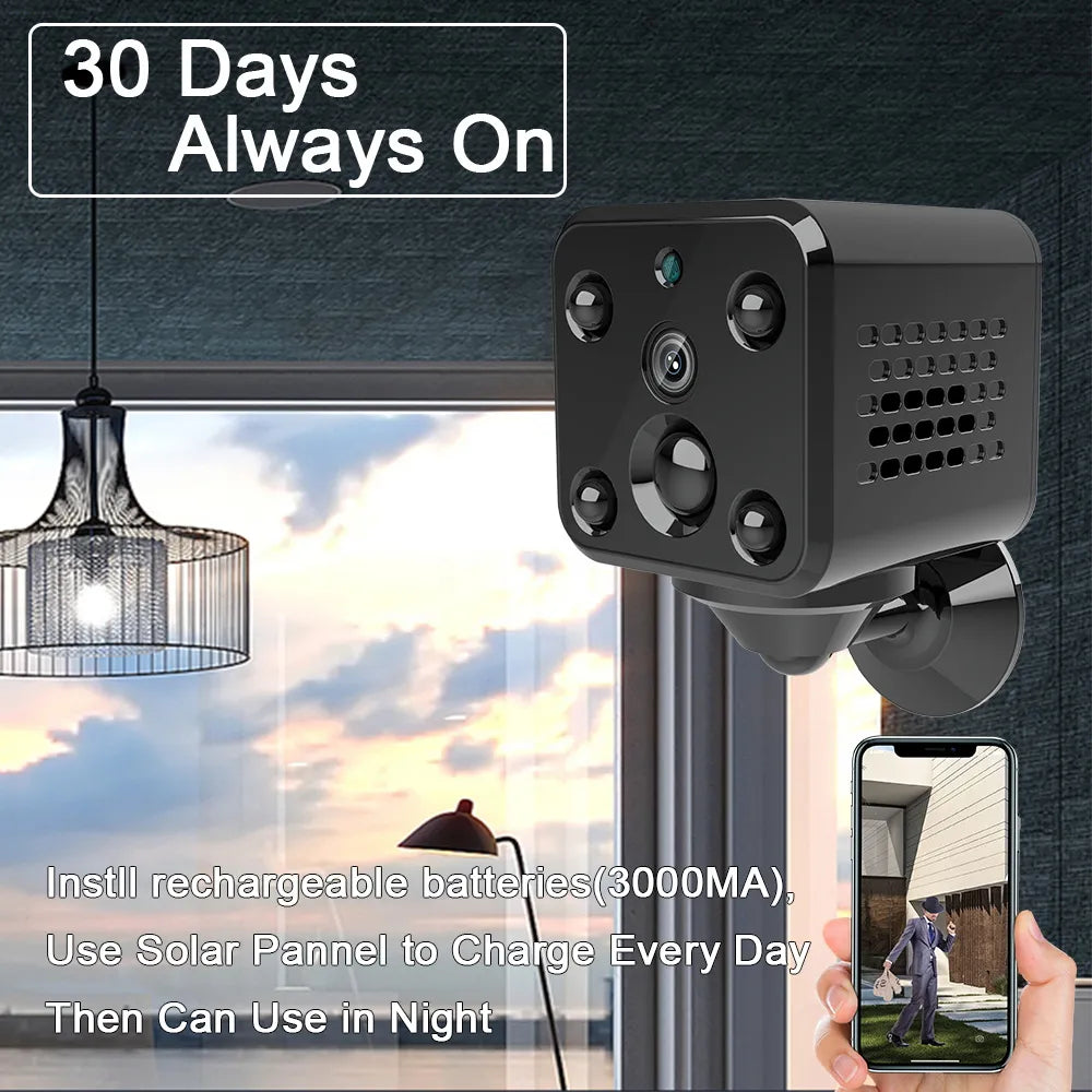 5MP 4G PIR Motion Detection Mini Camera