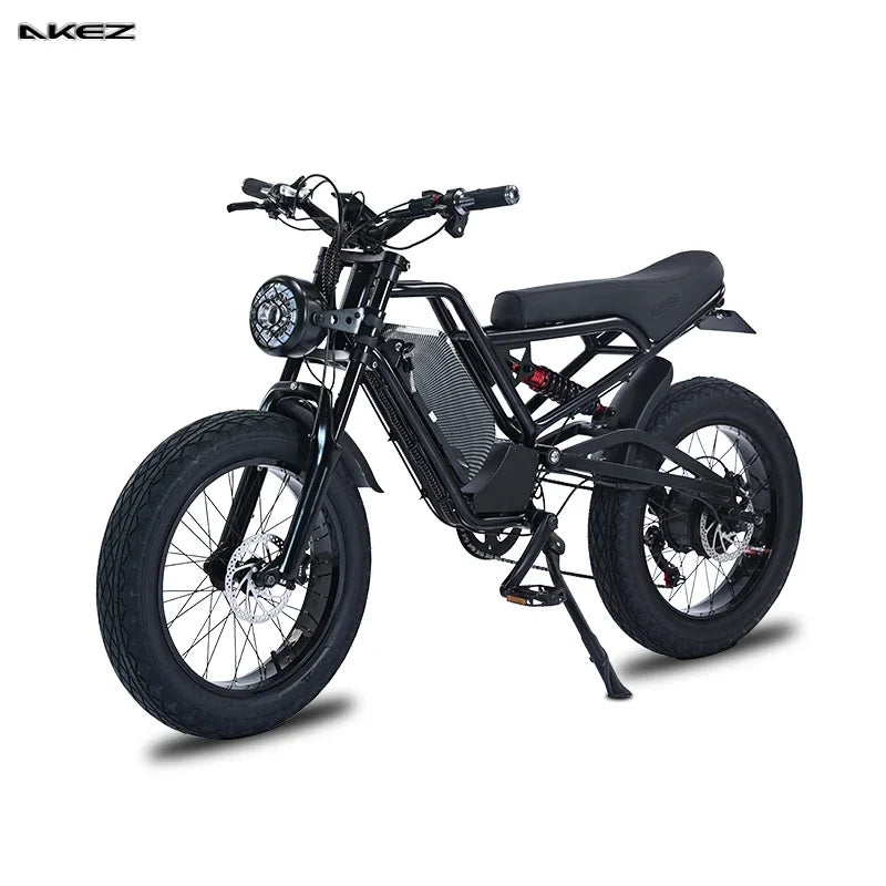 NexTech Pro USA Stock Full Suspension 1500W 48V 18AH Electric Bike | Fat Tire E-Bike