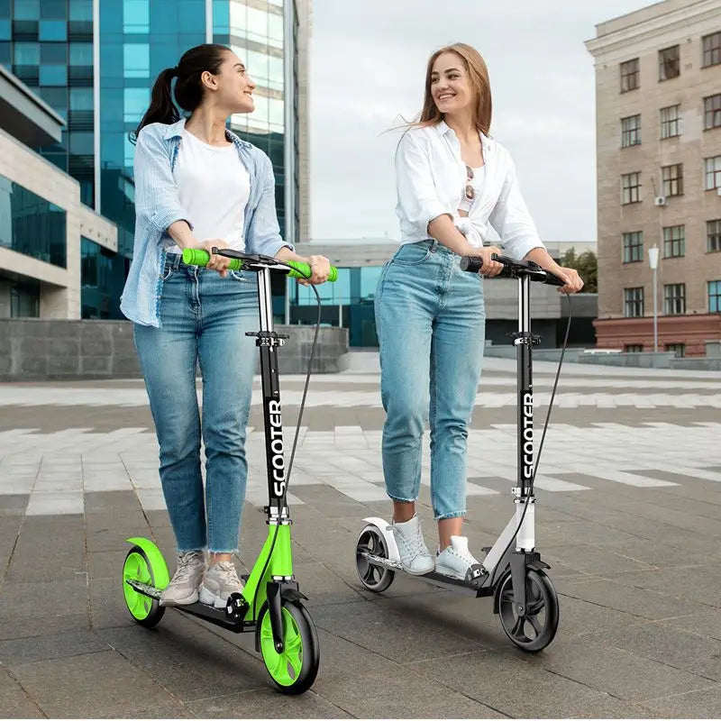 Two-Wheeled Foldable Pedal Scooter