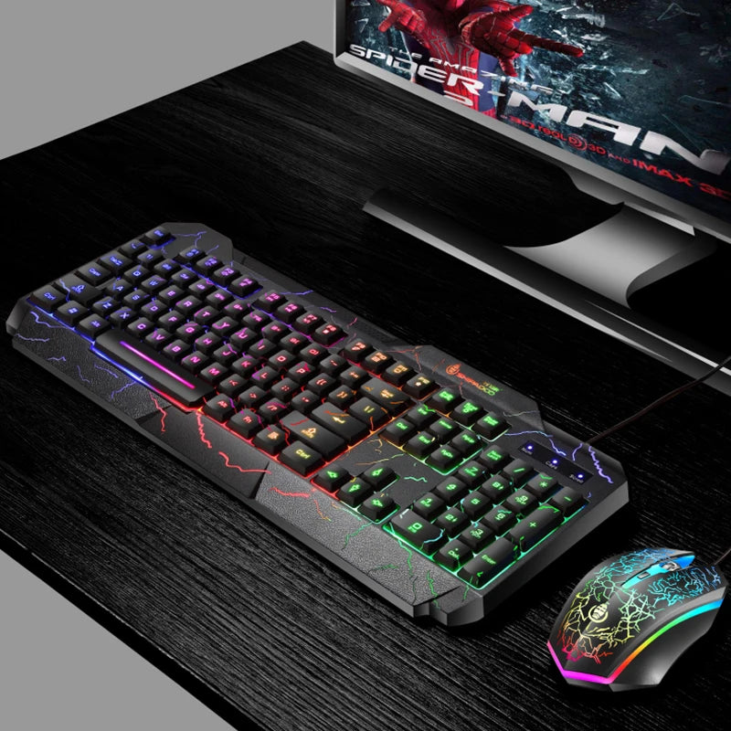 Burst Office Gaming Keyboard & Mouse Set