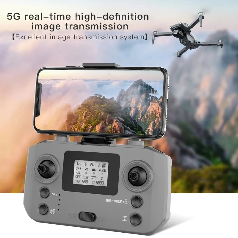 L600 PRO MAX Drone 4K Three-Axis PTZ HD Dual Camera