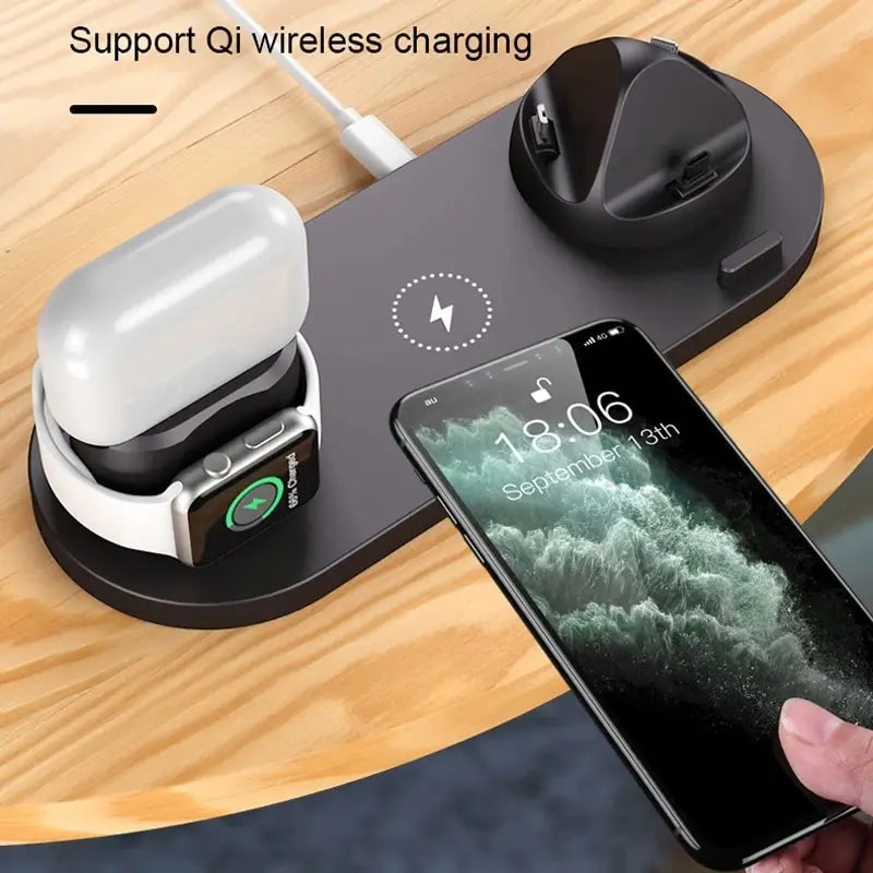 7 in 1 Wireless Charger Stand Pad