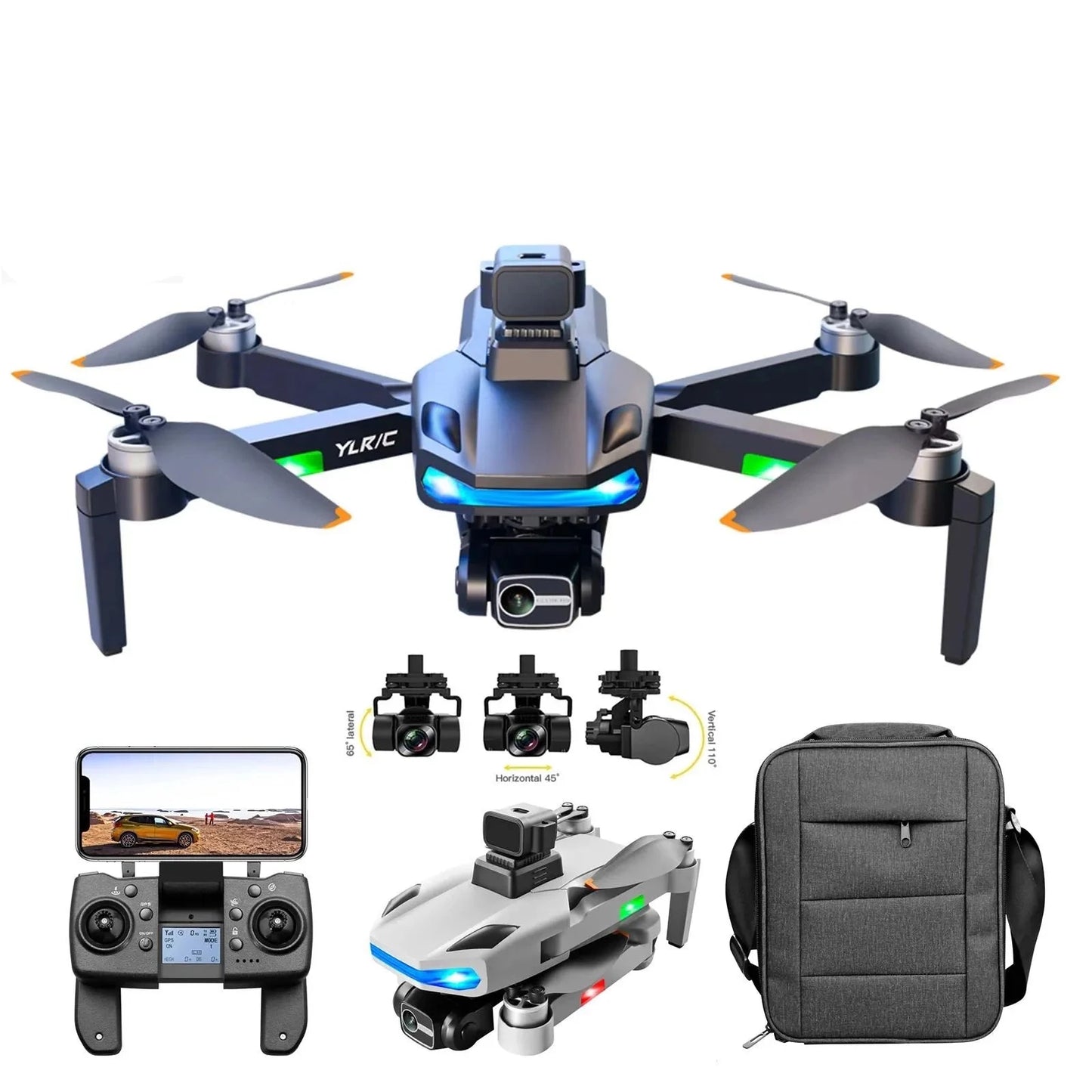 S135 Pro Max GPS Drone 8K HD Dual Camera