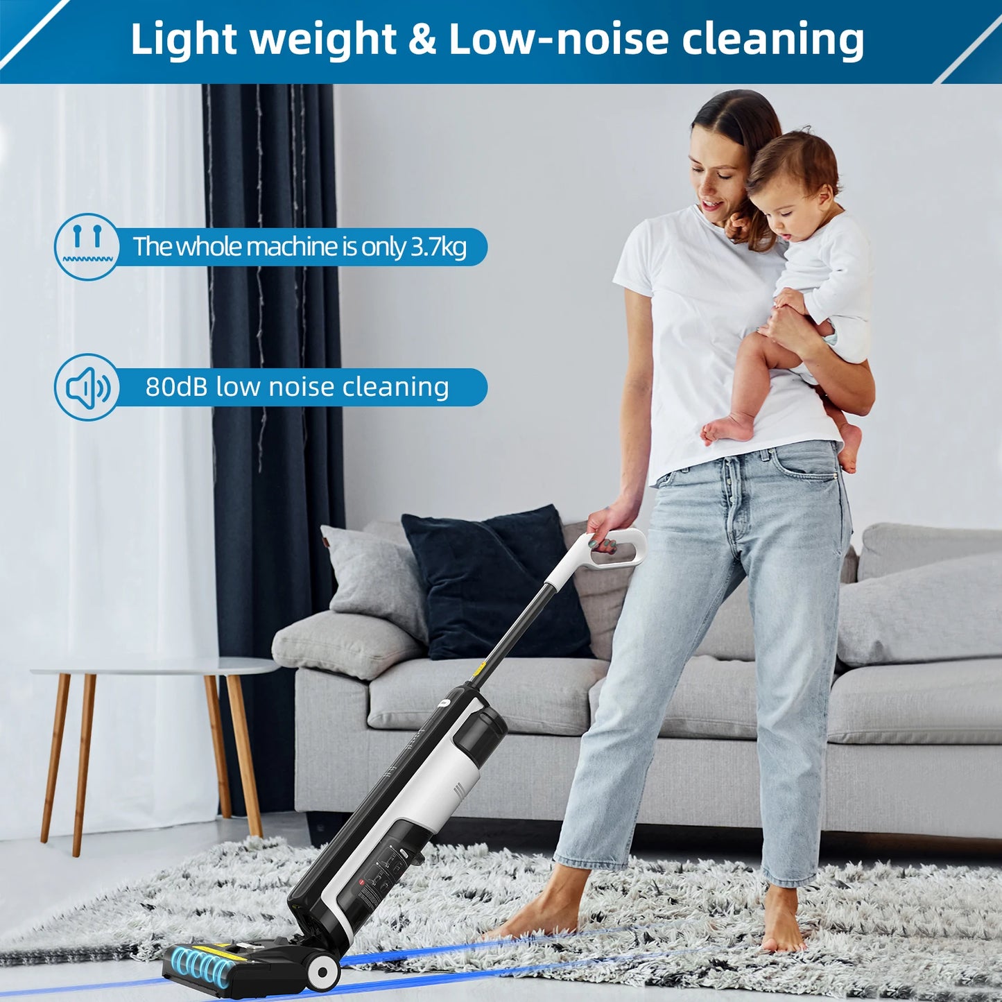 Wireless Handheld Floor Cleaner