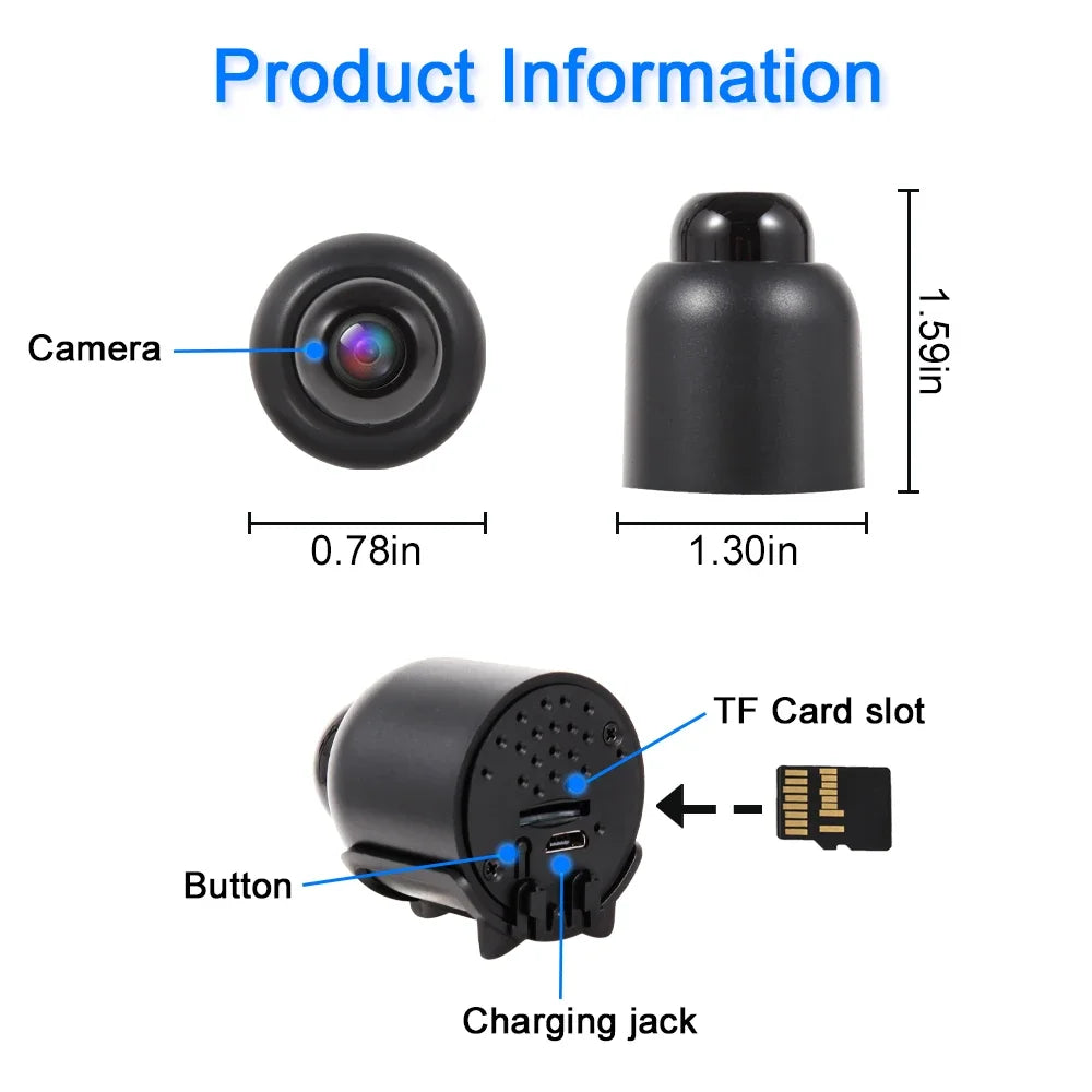 FHD 1080P Mini WiFi Camera