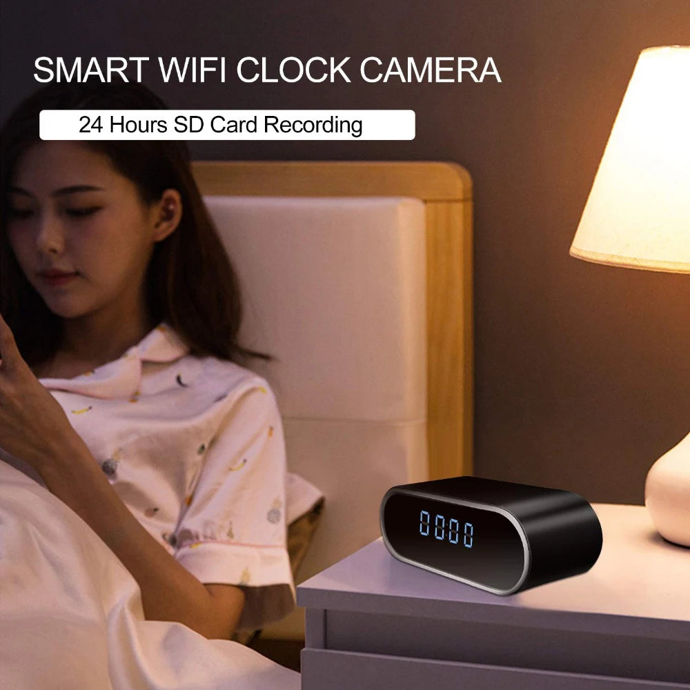 HD 1080P Clock WiFi Camera