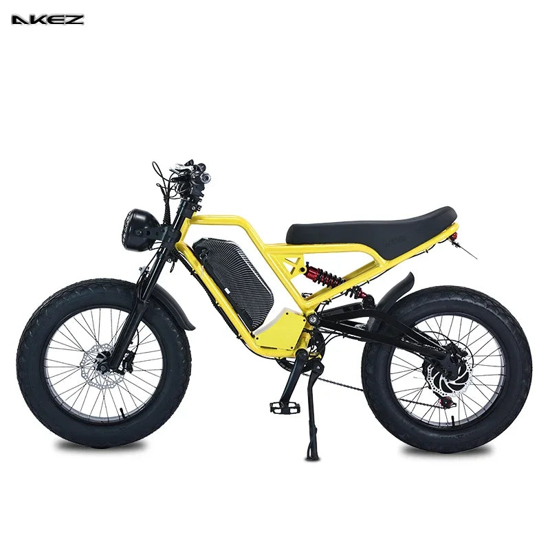 NexTech Pro USA Stock Full Suspension 1500W 48V 18AH Electric Bike | Fat Tire E-Bike