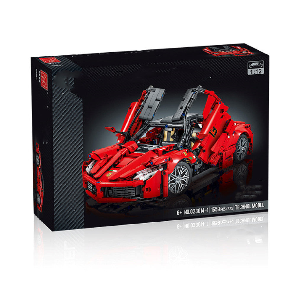 Technical Building Blocks Sports Car